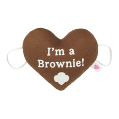 Girl Scout "I'm a Brownie" Heart Wristie