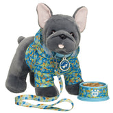 Promise Pets™ French Bulldog Stuffed Animal Hoodie, Bowl & Leash Gift Set