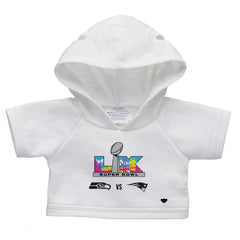 Football Teddy Bear Super Bowl LX New England Patriots and Seattle Seahawks Gift Set