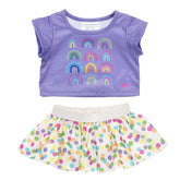 Rainbow Skirt Set 2 pc.