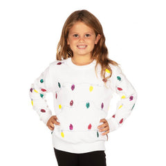 Tipsy Elves Sequin Lights Ugly Christmas Sweater