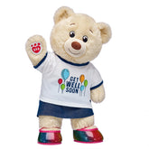 Lil' Cub® Pudding Teddy Bear "Get Well Soon" Rainbow Gift Set