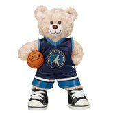 Happy Hugs Teddy Bear Minnesota Timberwolves Basketball Gift Set