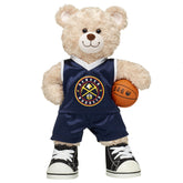Happy Hugs Teddy Bear Denver Nuggets Basketball Gift Set