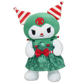 Sanrio® Hello Kitty® and Friends Candy Cane Kuromi™ Plush with Holiday Dress