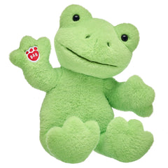 Spring Green Frog Stuffed Animal Snow Cone Gift Set