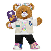 Girl Scout Coconut Caramel Cookie Teddy Bear Cadette/Senior/Ambassador Gift Set