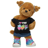 Barkleigh™ Dog Stuffed Animal "I Love the '80s" Gift Set