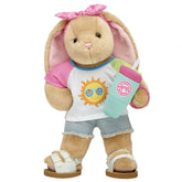 Pawlette™ Bunny Plush Summer Bandana Gift Set