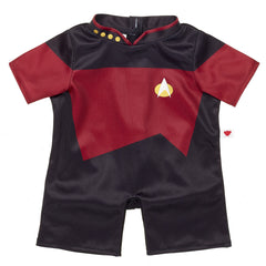 Star Trek: The Next Generation Red Uniform and Phaser Bundle