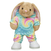 Pawlette™ Bunny Plush Tie-Dye Athleisure Gift Set