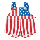 American Flag Overalls