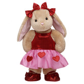 Pawlette™ Bunny Plush Heart Dress Gift Set