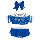 Varsity Spirit All-Star Blue Cheer Uniform