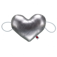 Silver Heart Wristie