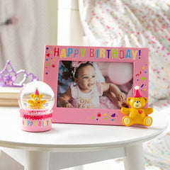 Build-A-Bear® Happy BEARthday! Pink Photo Frame