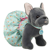 Promise Pets™ French Bulldog Stuffed Animal Snow Cone Dress Gift Set