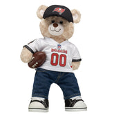Happy Hugs Teddy Bear Tampa Bay Buccaneers™ Fan Hat and Football Gift Set
