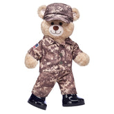 Happy Hugs Teddy Bear Khaki Camo Gift Set