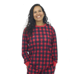 Build-A-Bear Pajama Shop™ Buffalo Check Top - Adult