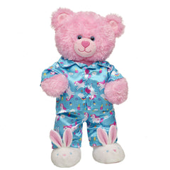 Pink Cuddles Teddy Bear Unicorn PJs Gift Set