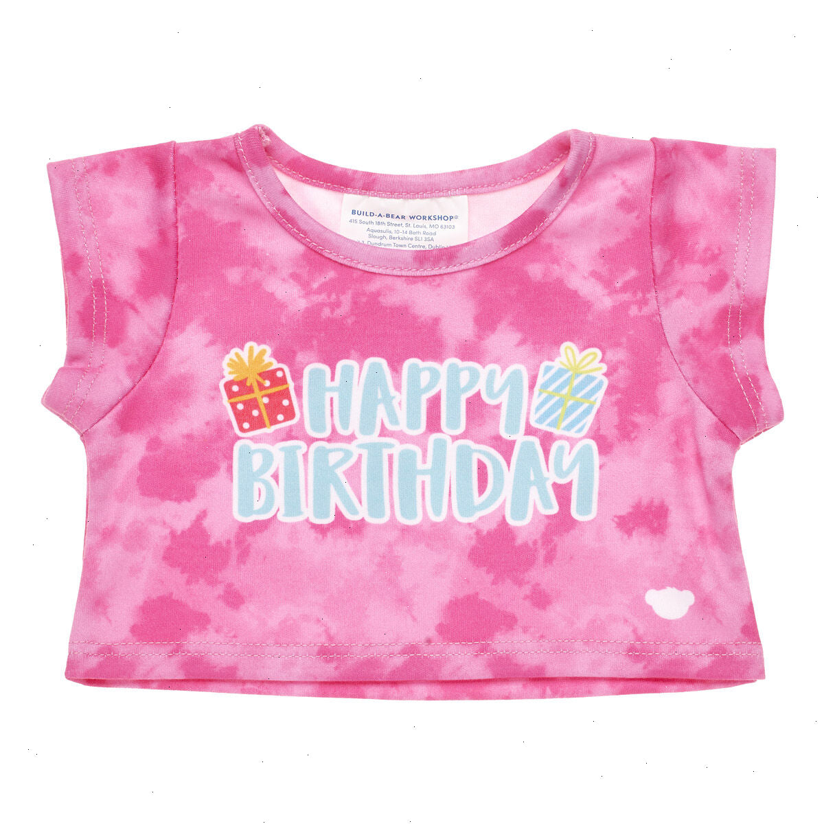 Pink Tie-Dye Birthday T-Shirt