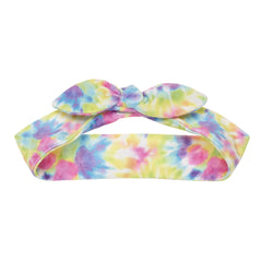 Rainbow Tie-Dye Knot Headband