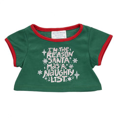 "Glisten and the Merry Mission" Naughty List T-Shirt