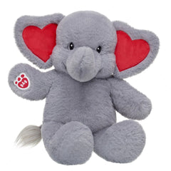 Love You Tons Elephant Stuffed Animal Chocolate Heart Box Gift Set