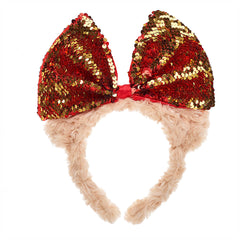 Sequin Bow Bear Headband for Kids