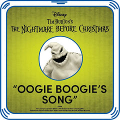 Disney Tim Burton's The Nightmare Before Christmas Neon Oogie Boogie Plush Gift Set with Sound