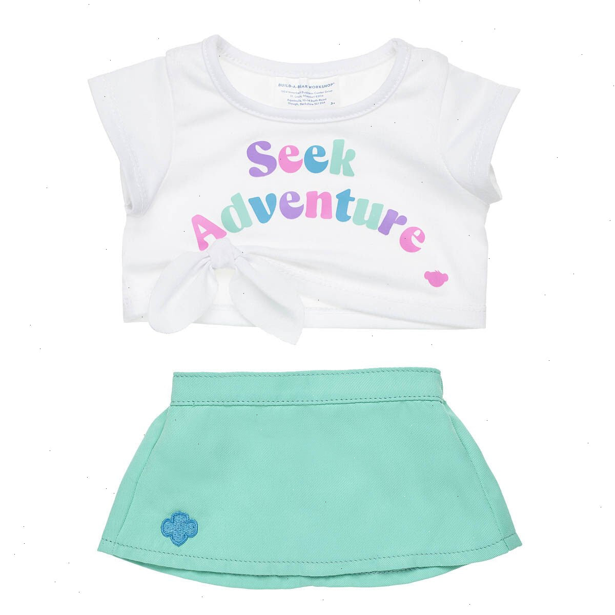 Girl Scout "Seek Adventure" Skirt Set