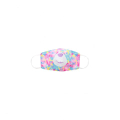 Child-Size Tie-Dye Bear Face Mask