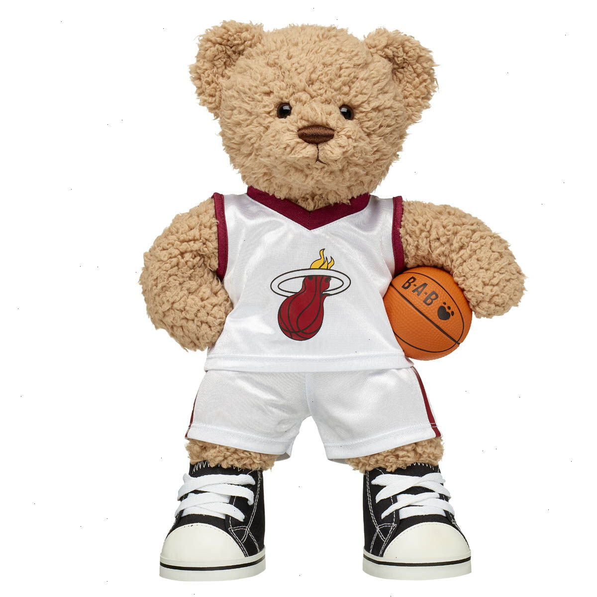 Timeless Teddy Bear Miami Heat Basketball Gift Set